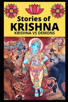 Paperback Stories of KRISHNA: Krishna vs demons Book