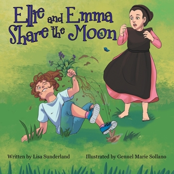 Paperback Ellie and Emma Share the Moon Book