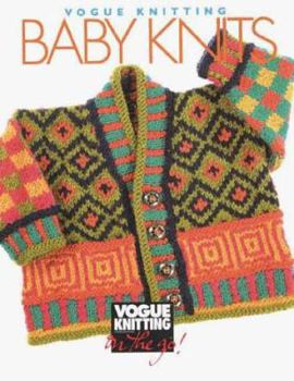 Hardcover Vogue Knitting on the Go: Baby Knits Book