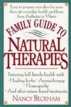 Paperback Family Guide to Natural Therapies Book