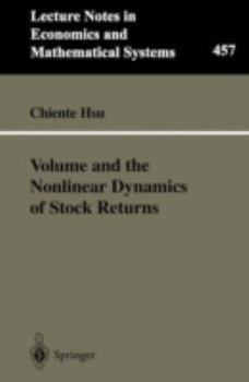 Paperback Volume and the Nonlinear Dynamics of Stock Returns Book