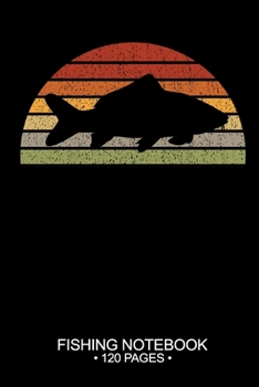 Fishing Notebook 120 Pages: 6"x 9'' Blank Paper Fishing Notebook Cool Freshwater Game Fish Saltwater Fly Fishes Journal Composition Notebook Notes Day Planner Notepad