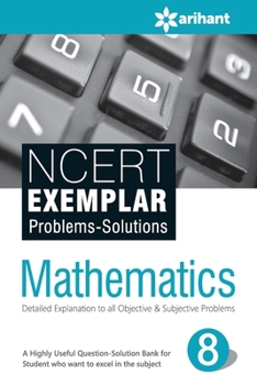 Paperback NCERT EXEMPLAR Problems-Solutions Mathematics Class 8th Book