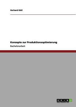 Paperback Konzepte zur Produktionsoptimierung [German] Book