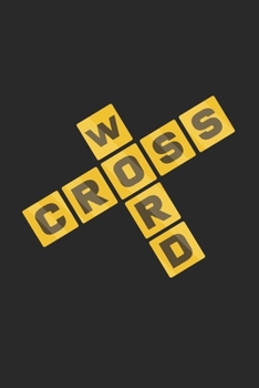 Cross Word: 6x9 Crossword Puzzle | dotgrid | dot grid paper | notebook | notes
