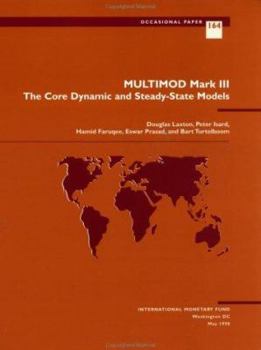 Hardcover Multimod Mark III: The Core Dynamic and Steady-State Models Book