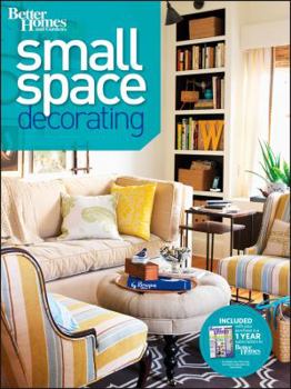 Paperback Small Space Decorating (Better Homes and Gardens) Book