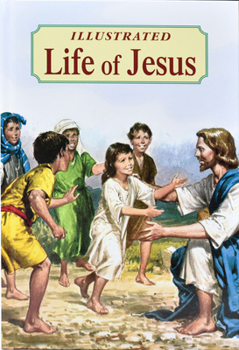 Hardcover Illustrated Life of Jesus Book