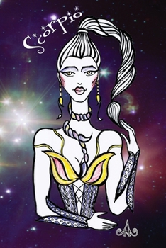 Paperback Scorpio 365 Page Gratitude Journal: Prompt and positive affirmation diary for your own positive new beginning. Glossy softcover, perfect bound. Book