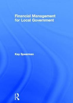 Hardcover Financial Management for Local Government Book