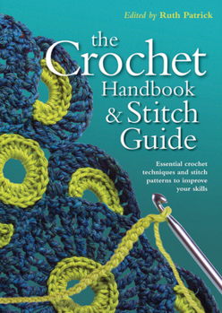 Spiral-bound Crochet Handbook and Stitch Guide Book