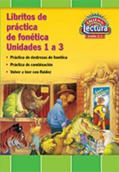 Paperback Reading 2011 Spanish Decodable Practice Reader Grade 2 Units 1-3 Book