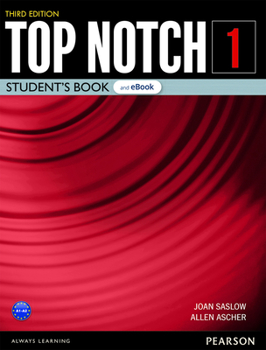 Paperback Top Notch Level 1 Student's Book & eBook with Digital Resources & App Book