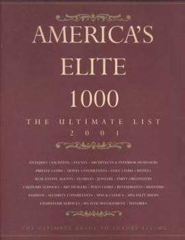 Hardcover America's Elite 1000: The Ultimate List Book