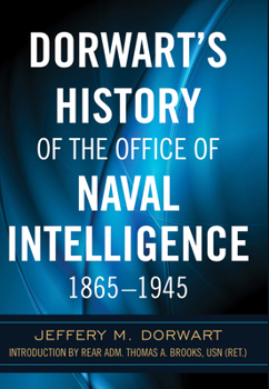 Hardcover Dorwart's History of the Office of Naval Intellige Book