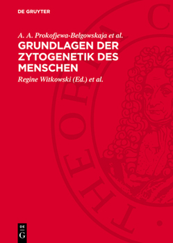 Hardcover Grundlagen Der Zytogenetik Des Menschen [German] Book
