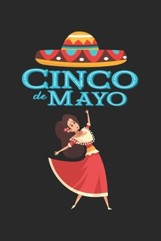 Paperback Cinco de Mayo Notebook Gift: Lined Notebook Journal Gift, 120 Pages, 6x9, Soft Cover, Matte Finish [Spanish] Book