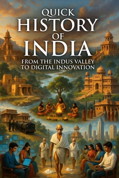 Quick History of India: From the Indus Valley to Digital Innovation: A Complete Guide to India’s Civilization, Culture, and Modern Transformation