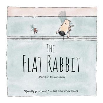 Hardcover The Flat Rabbit Book