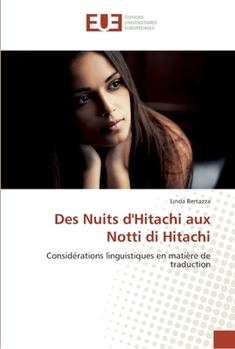 Paperback Des nuits d'hitachi aux notti di hitachi [French] Book