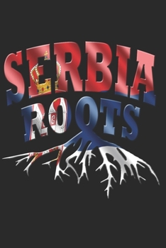 SERBIA NOTEBOOK: Serbia Notebook | college book | diary | journal | booklet | memo | composition book | 120 sheets - Dot Grid paper 6x9 inch