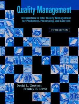 Hardcover Quality Management Book