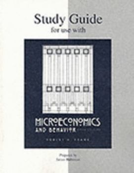 Paperback Microeconomics and Behavior, 5th Edition, Study Guide Book
