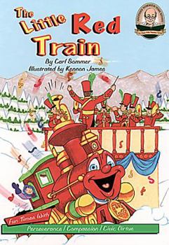 Hardcover The Little Red Train Book