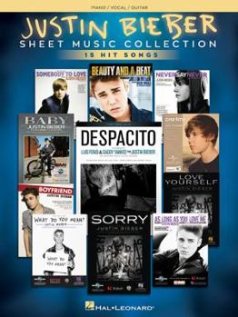 Paperback Justin Bieber - Sheet Music Collection: 17 Hit Songs Book