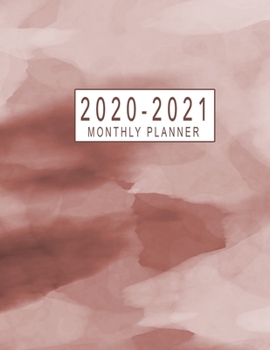2020-2021 Monthly Planner: 2020-2021 Two Year Planner Monthly Jan 2020 - Dec 2021 2 Year Monthly Planner Calendar Schedule Organizer January 2020 to ... Notebook Two Year Planner 2020-2021)