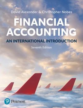 Paperback Financial Accounting: An International Introduction Book