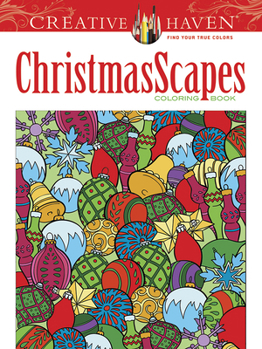 Paperback Creative Haven Christmasscapes Coloring Book