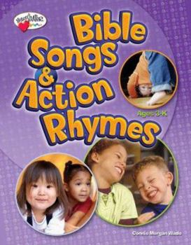 Paperback Bible Songs & Action Rhymes (Ages 3-6) Book