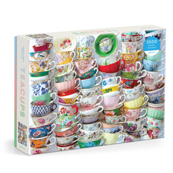 Misc. Teacups 1000 Piece Puzzle Book
