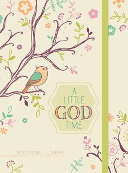 Hardcover A Little God Time: Devotional Journal Book