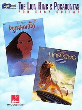 Paperback The Lion King and Pocahontas for Easy Guitar Book