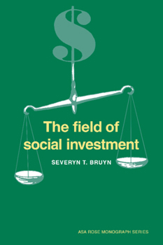 Paperback The Field of Social Investment Book