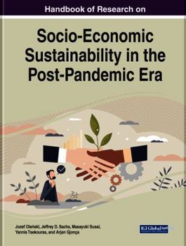 Paperback Handbook of Research on Socio-economic Sustainability in the Post-pandemic Era Book