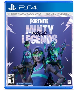 Game - Playstation 4 Fortnite Minty Legends Pack(Code in Box) Book
