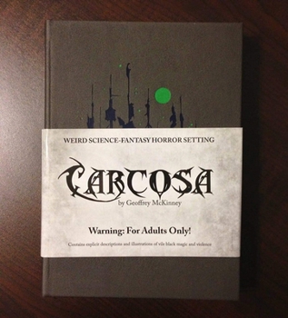 Hardcover Carcosa Weird Science Fantasy Horror Rpg, Hardback Book