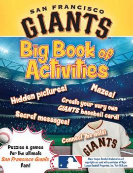 Paperback San Francisco Giants: The Big Book of Activities Book