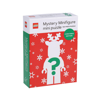 Lego Mystery Minifigure Mini Puzzle (Christmas Edition): 126-Piece Puzzle