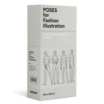 Cards Poses for Fashion Illustration - Men Book