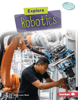 Library Binding Explore Robotics Book