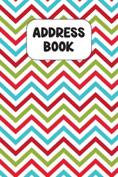 Address Book: Cute Address Book with Alphabetical Organizer, Names, Addresses, Birthday, Phone, Work, Email and Notes (6x9 Size Address Book)