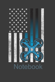 Paperback Notebook: Perfect Notebook For Drone Multicopter Pilot. Cute Cream Paper 6*9 Inch With 100 Pages Notebook For Writing Daily Rout Book