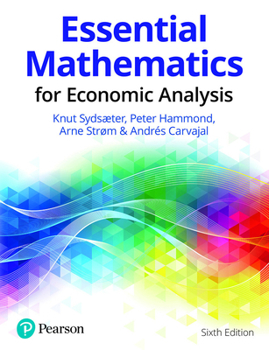 Paperback Essential Mathematics for Economic Analysis Book