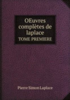 Hardcover Oeuvres Compla..tes De Laplace [French] Book