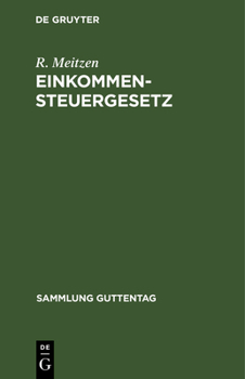 Hardcover Einkommensteuergesetz [German] Book
