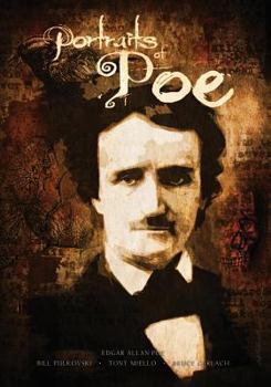 Paperback Portraits of Poe: Edgar Allan Poe Illustrated Book